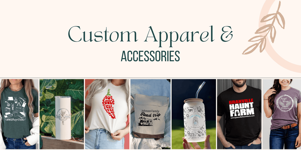 Custom Apparel & Accessories Graphic