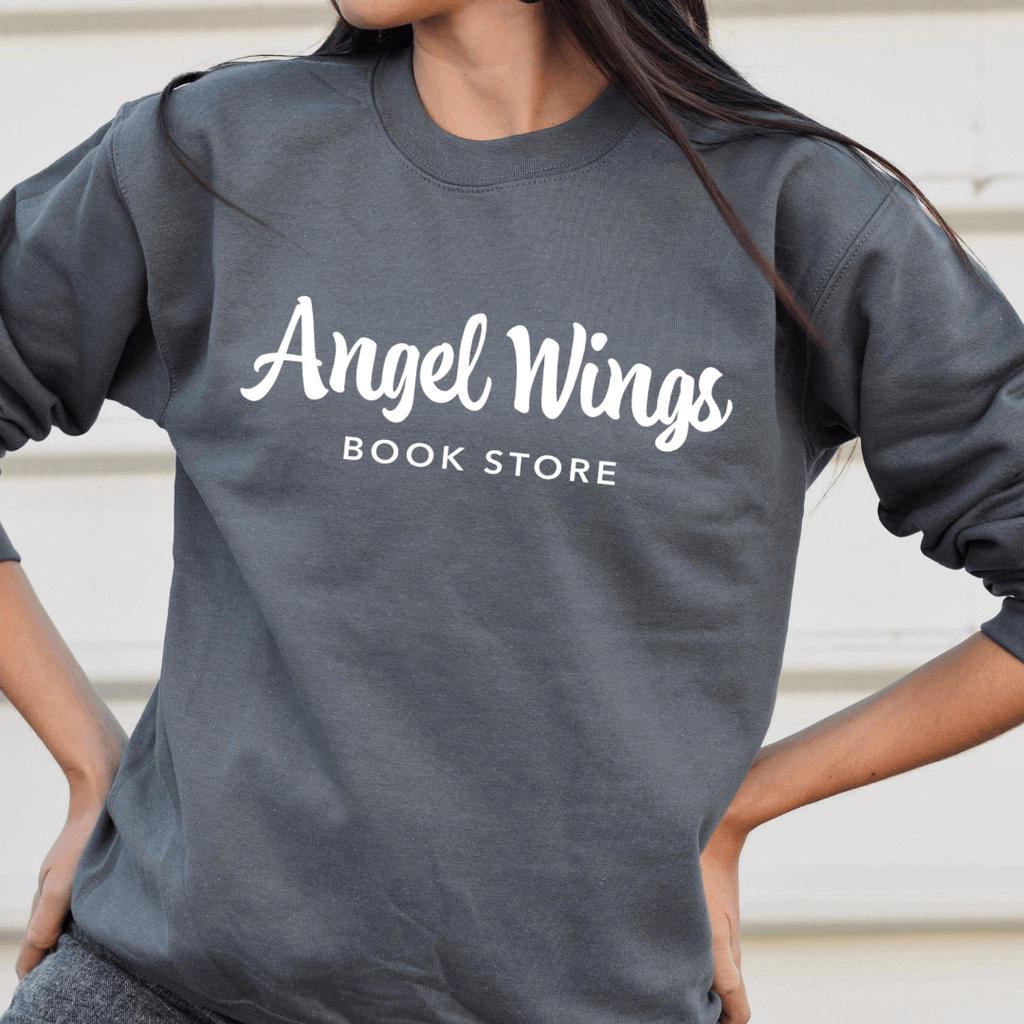 Angel Wings Bookstore Horizontal Long Sleeve Long Sleeve Unisex Sizing: Small $28.75 Winks Design Studio,LLC