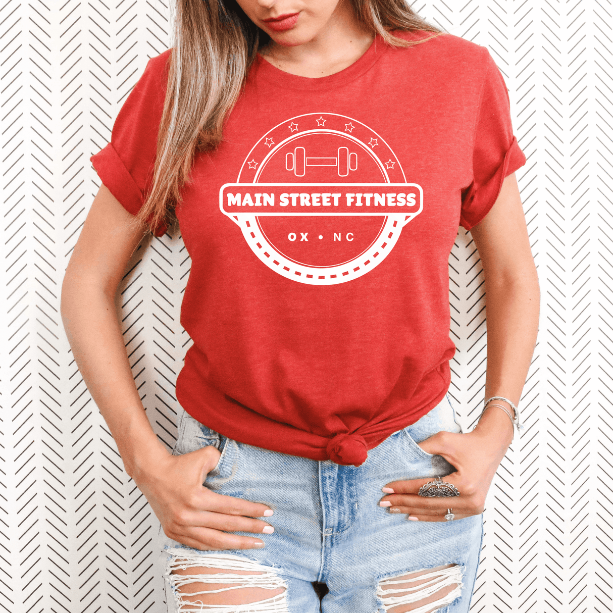 Main Street Fitness Short Sleeve T-shirt - Winks Design Studio,LLC