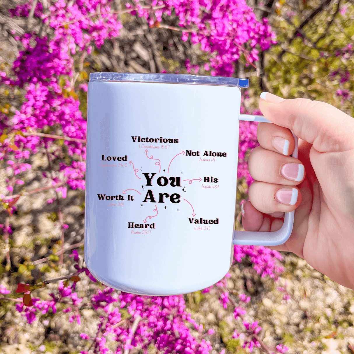 In Christ You Are- 13oz Insulated Travel Mug