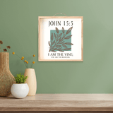 John 15:5 'I Am the Vine' Wall Art