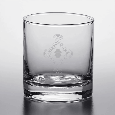 Oxford Oaks Distillery Rocks Glass Rock Glass Single $12.95 Winks Design Studio,LLC