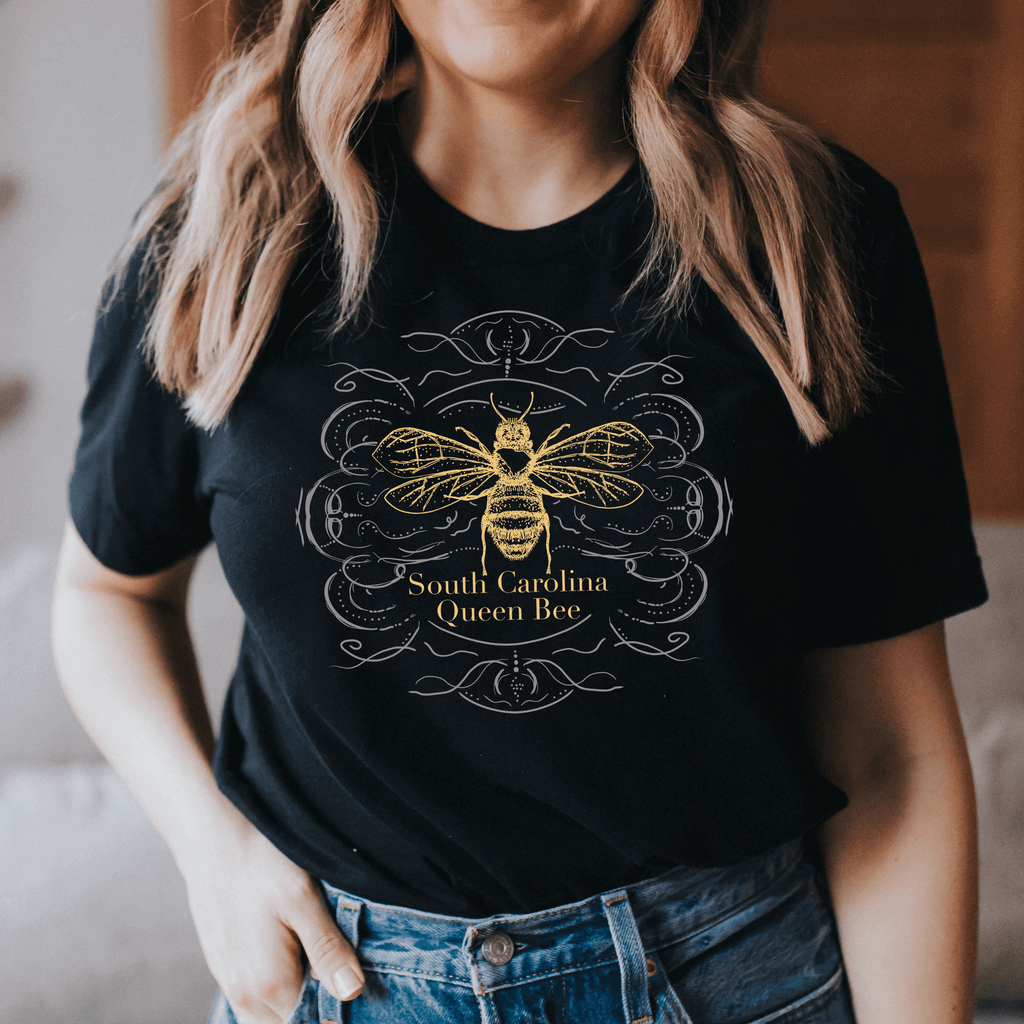 SCBA South Carolina Queen Bee T-shirt - Winks Design Studio,LLC