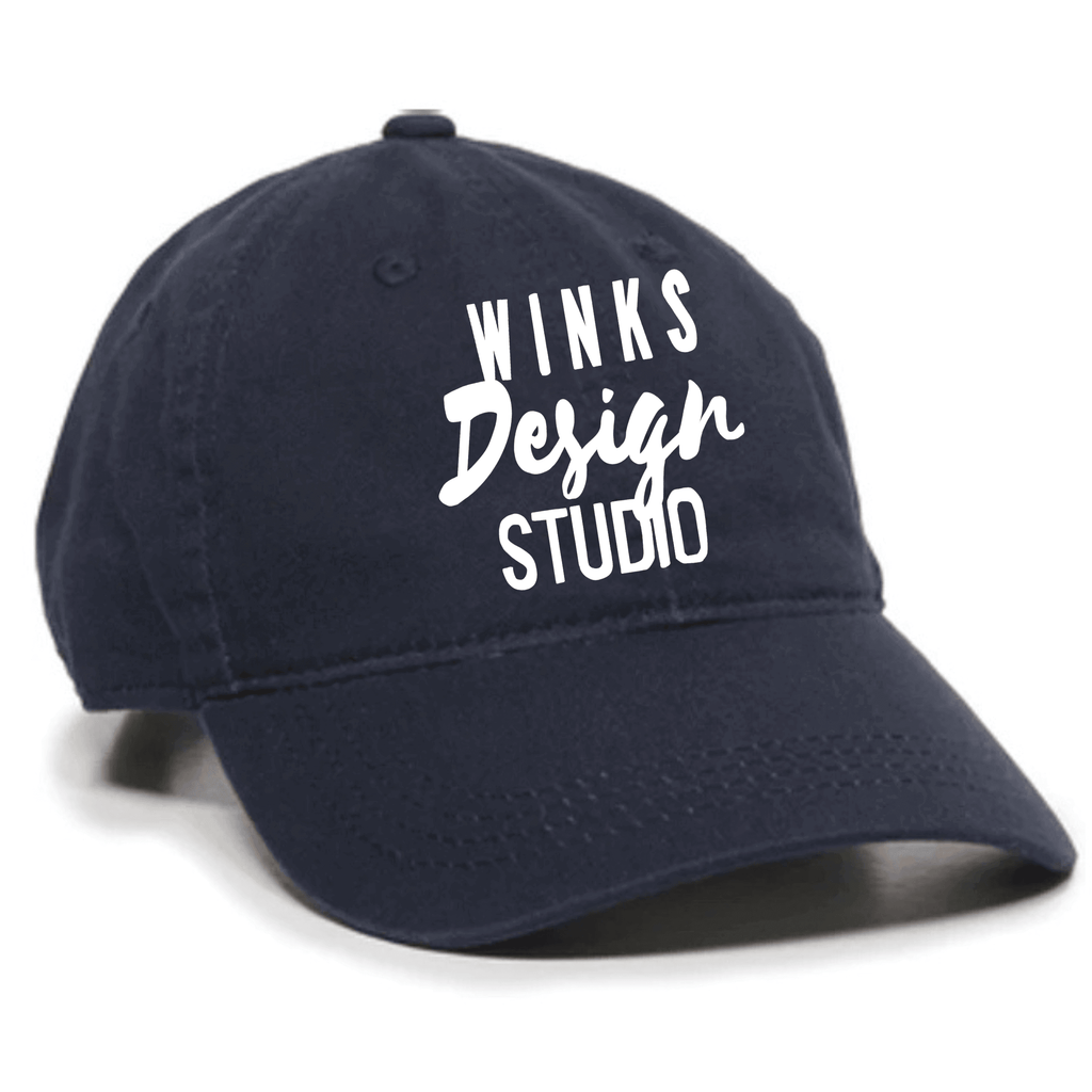 WDS Twill Hat - Winks Design Studio,LLC