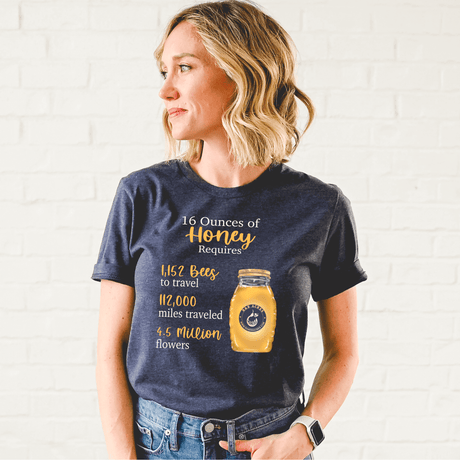 R & R Short Sleeve T-shirt - Honey Statistics
