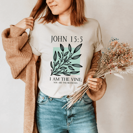 John 15:5 'I Am the Vine' T-Shirt