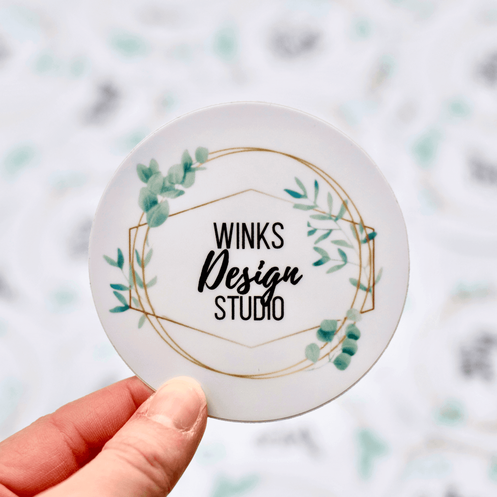 WDS Logo Sticker - Winks Design Studio,LLC