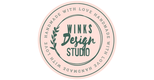 Winks Design Studio Pink Logo
