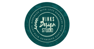 Winks Design Studio Circular Green Logo