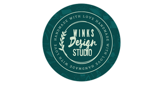 Winks Design Studio Circular Green Logo