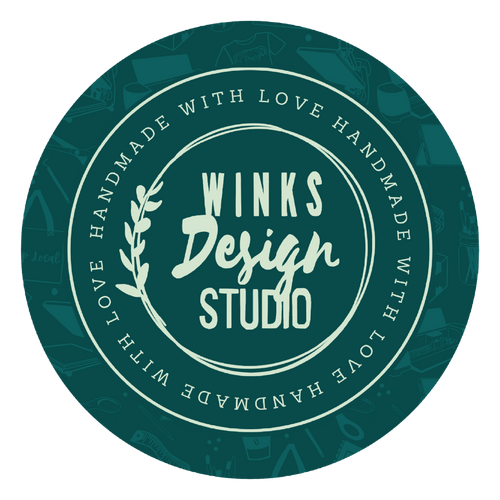 Winks Design Studio, LLC alternative green logo