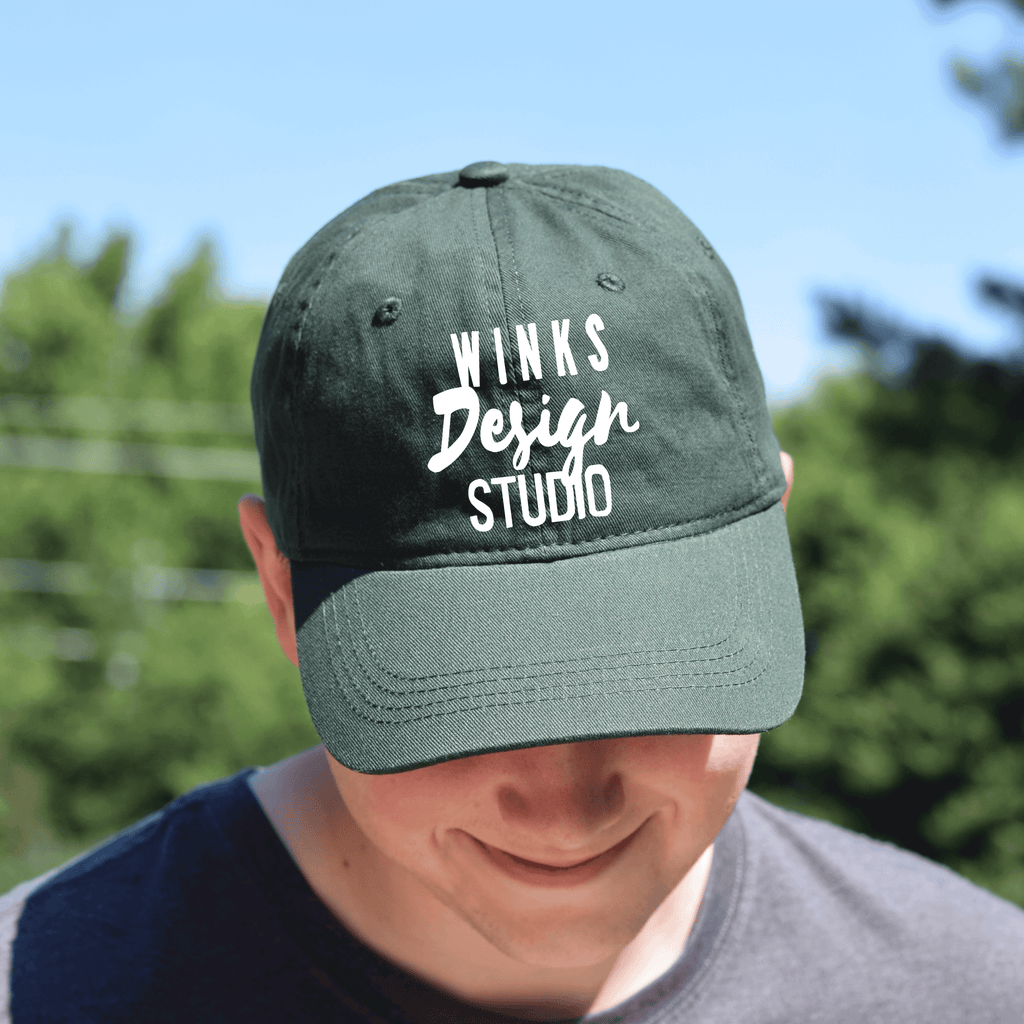 WDS Twill Hat - Winks Design Studio,LLC