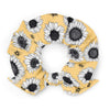 Yellow Sunflower Scrunchie