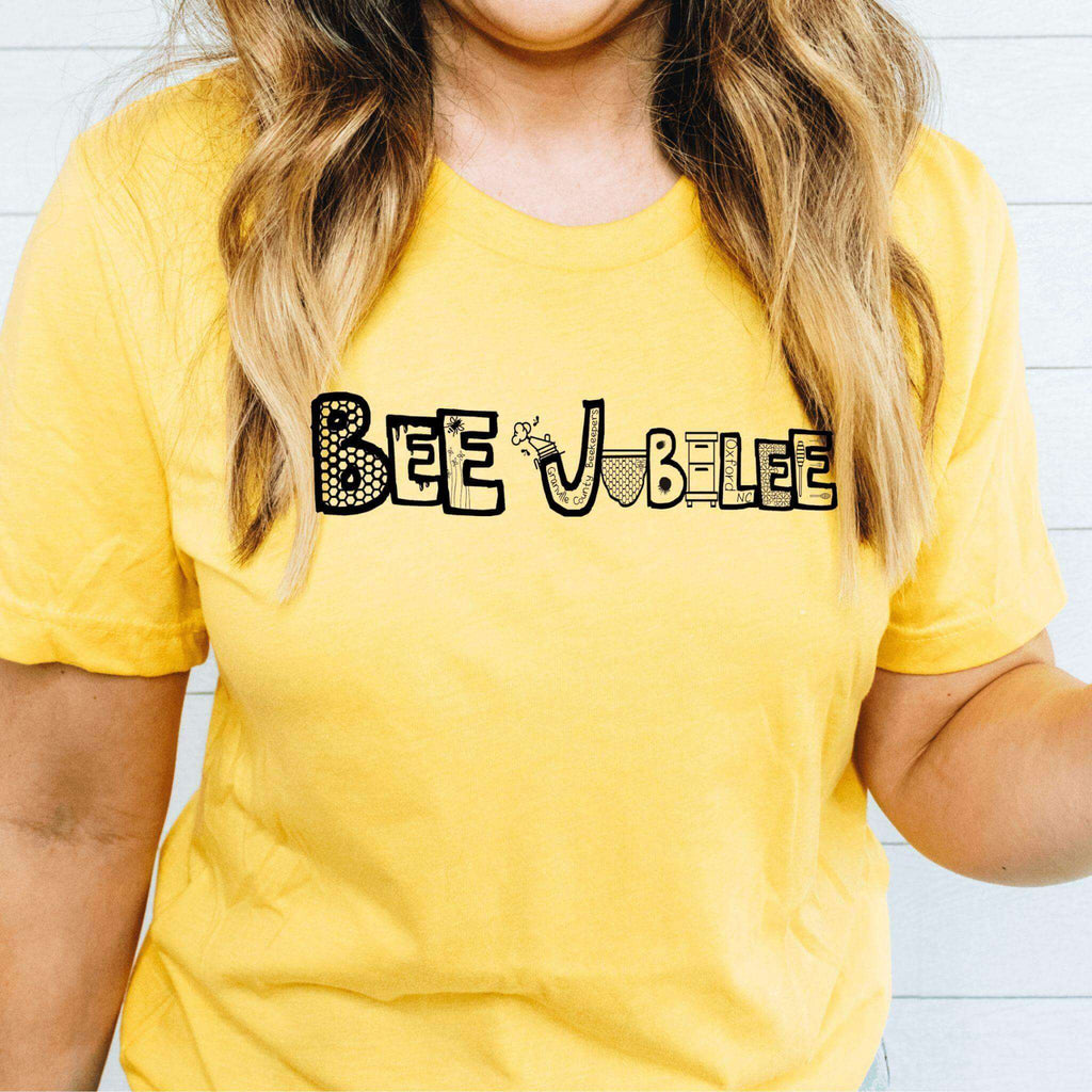 Bee Jubilee Short Sleeve Shirt - Winks Design Studio,LLC