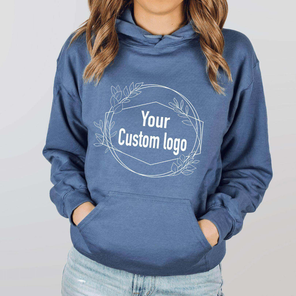Wholesale Custom Logo Front Pouch Hoodie - Winks Design Studio,LLC