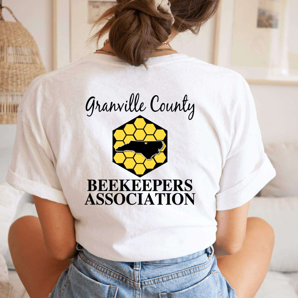 Granville County Beekeepers Association Full Back Image, Short Sleeve - Winks Design Studio,LLC