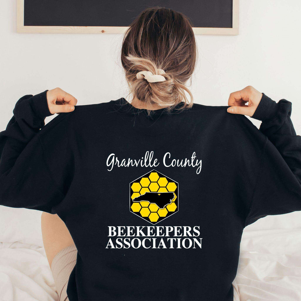 Granville County Beekeepers Association Full Back Image, Long Sleeve - Winks Design Studio,LLC