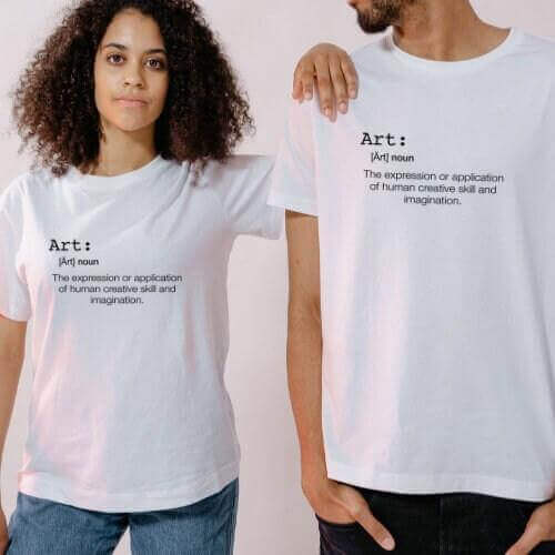 Art Word Definition T shirt, Artist Gift - Winks Design Studio,LLC