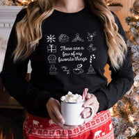 These are a Few of my Favorite Things Christmas Shirt, Family Christmas Pajamas, snowflake shirt, Christmas Quote Shirt - Winks Design Studio,LLC