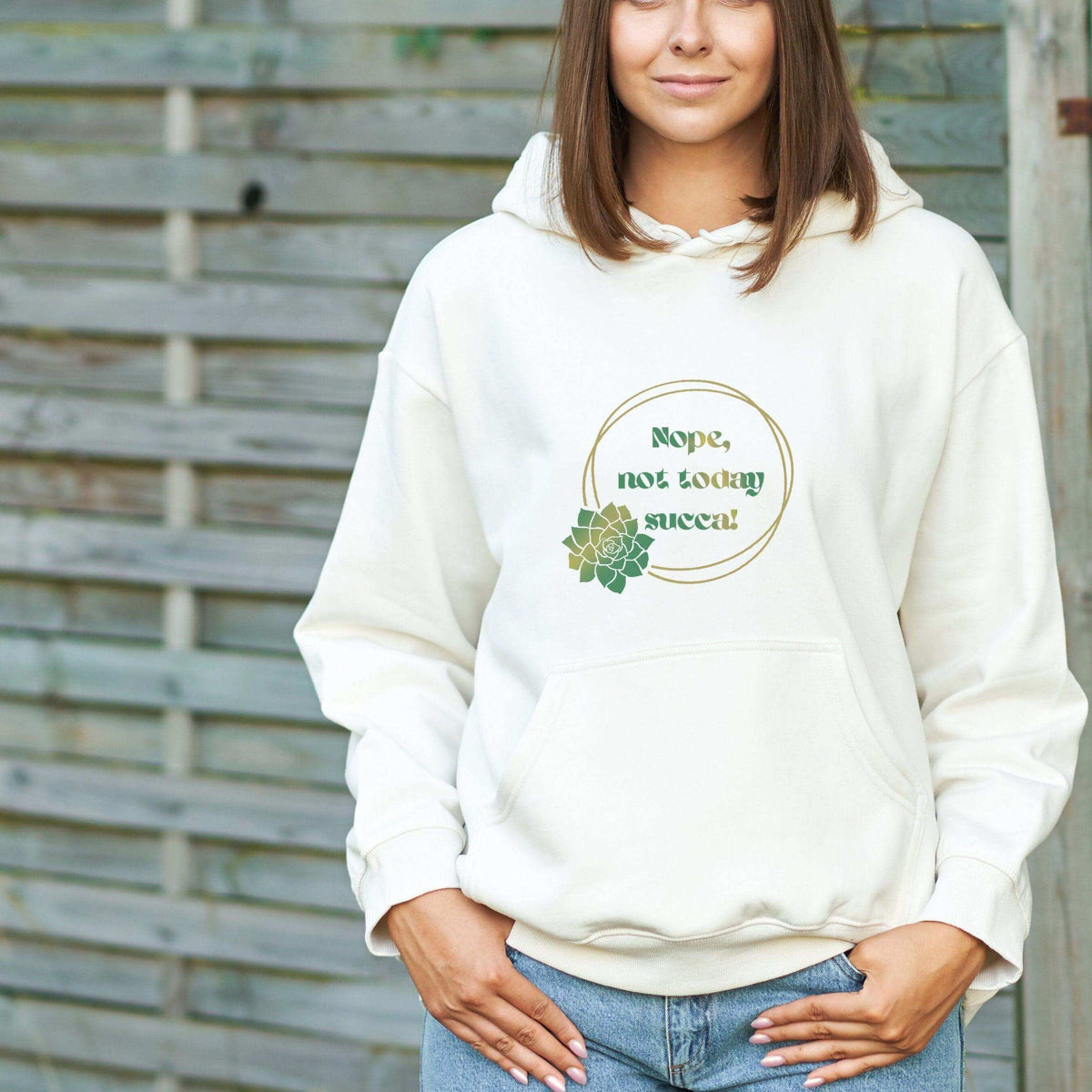 Nope Not Today Succa Plant Shirt, Succulent Shirt, Nature Lover, Botanical Shirt, Succulent Gifts - Winks Design Studio,LLC
