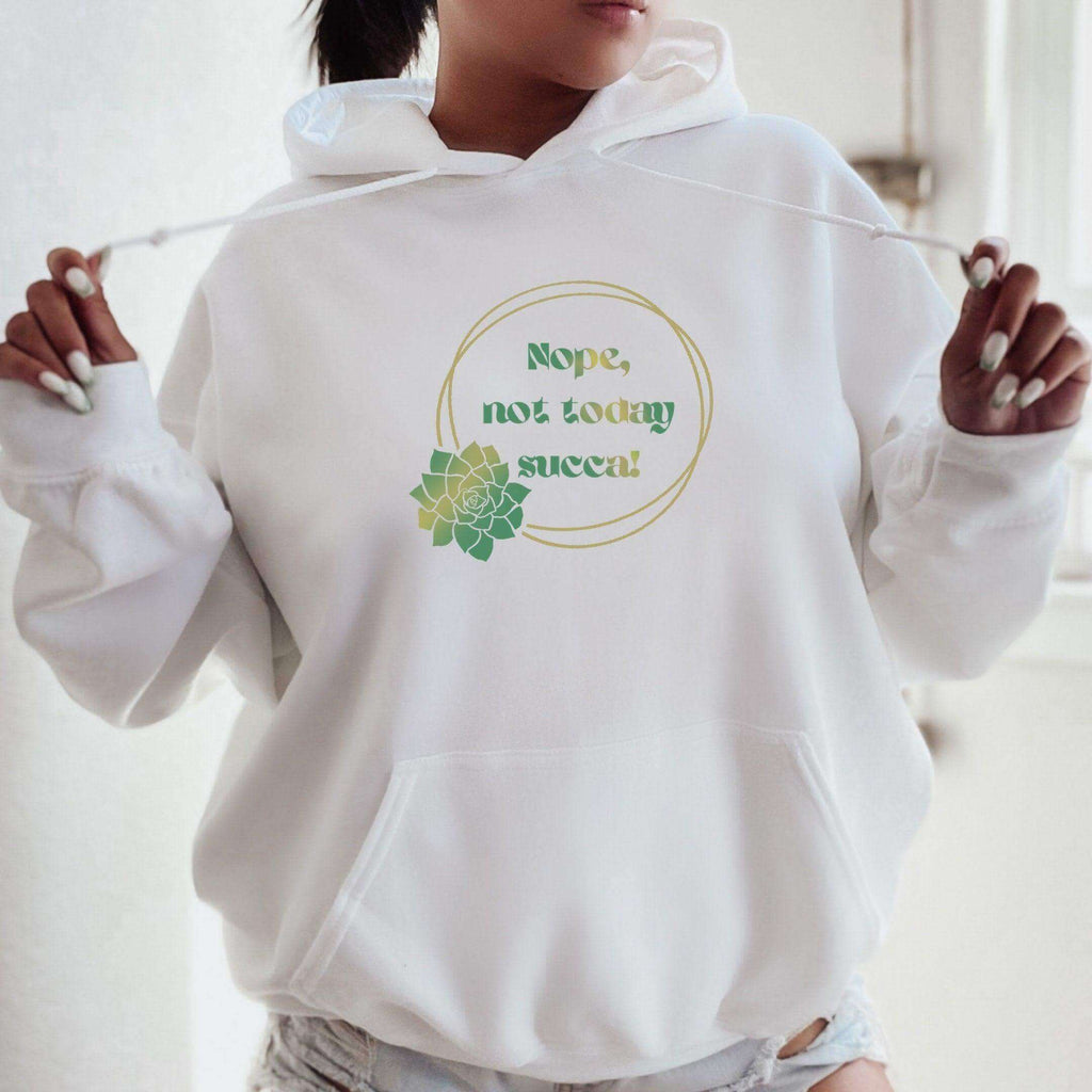 Nope Not Today Succa Plant Shirt, Succulent Shirt, Nature Lover, Botanical Shirt, Succulent Gifts - Winks Design Studio,LLC