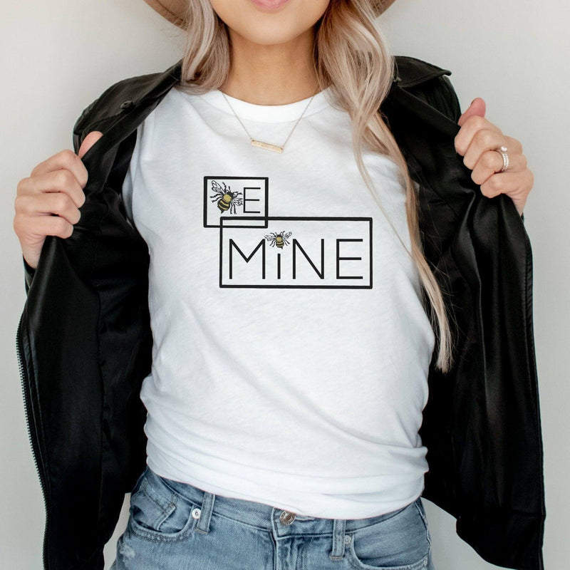 Be Mine Bumblebee T-Shirt - Winks Design Studio,LLC