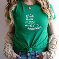 Book Lover Quotes Graphic Tee- A Book Is A Dream…, Available in 5 Color Options - Winks Design Studio,LLC