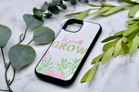 Let Yourself Grow Wildflower iPhone Case - Winks Design Studio,LLC
