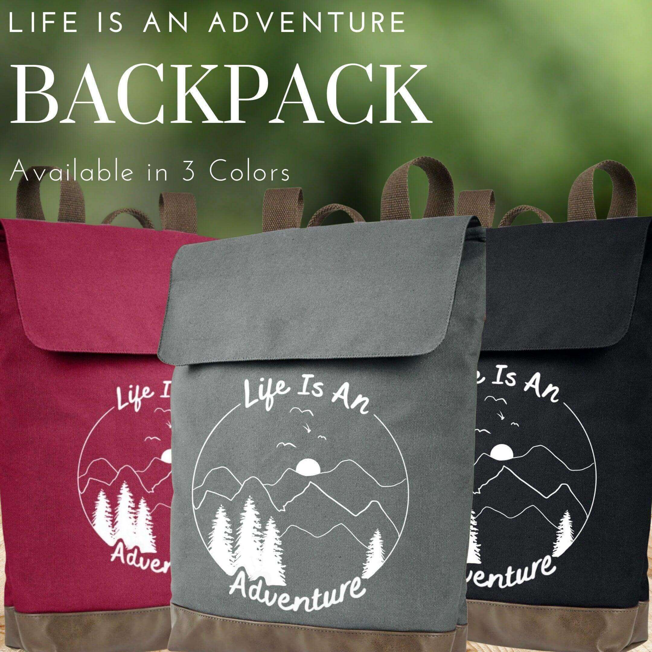 Life is an Adventure Woman’s Travel Bag - Winks Design Studio,LLC