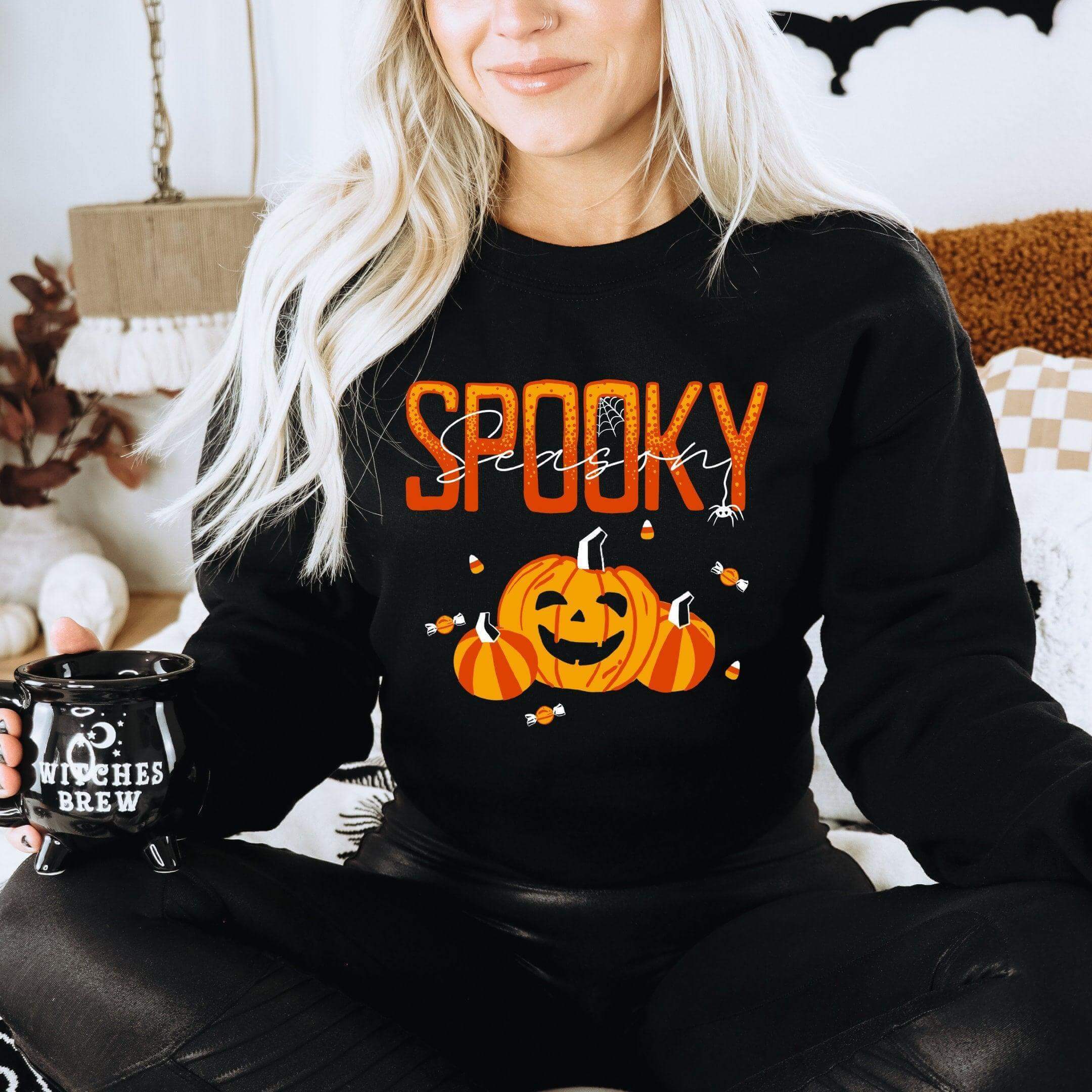 Spooky Season Long Sleeve - Winks Design Studio,LLC