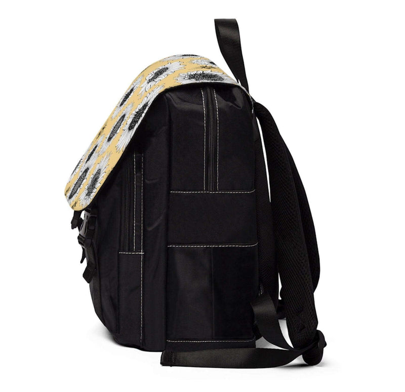 Sunflower Laptop Backpack - Winks Design Studio,LLC