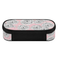 Pink Peony Flower 3-Layer Bag Organizer - Winks Design Studio,LLC