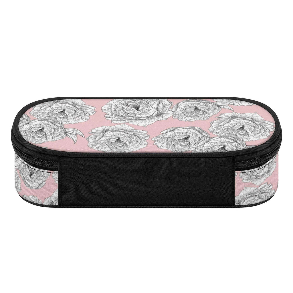 Pink Peony Flower 3-Layer Bag Organizer - Winks Design Studio,LLC