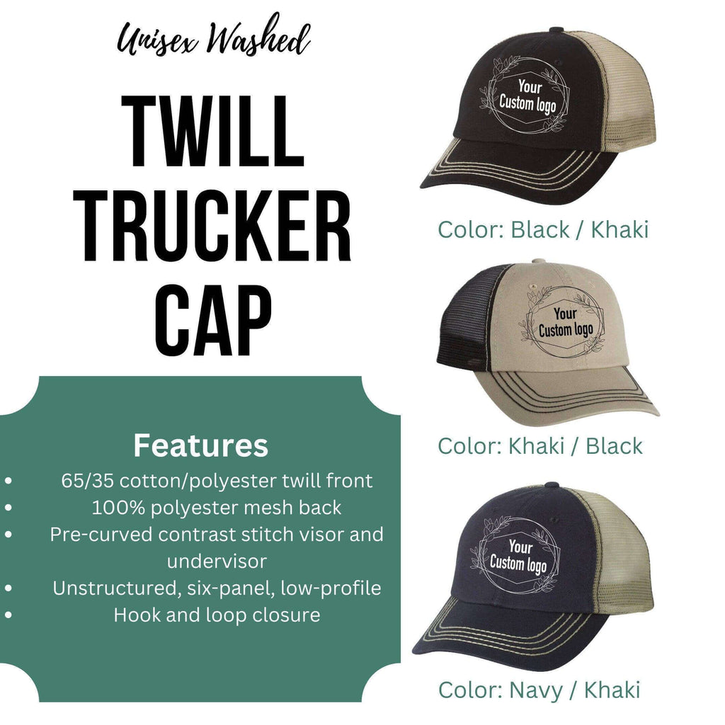 Wholesale Custom Logo Trucker Hat - Winks Design Studio,LLC